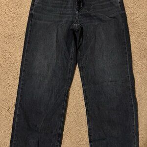 AE Strigid Super High-Waisted Ultra Wide-Leg Jean